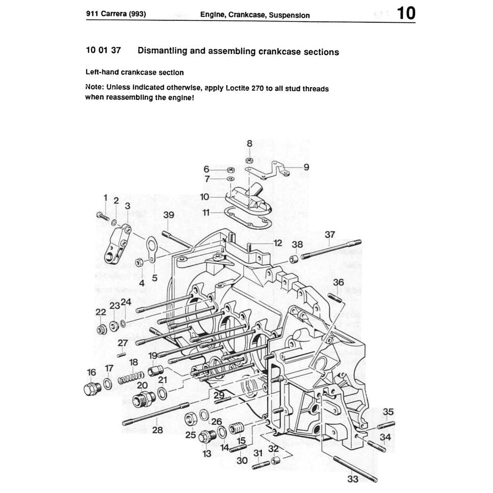 PORSCHE 911 993 (1994-1998) SERVICE WORKSHOP MANUAL + PARTS CATALOGUE