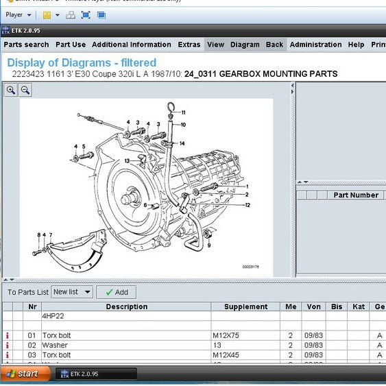 SUPER COMBO BMW TYPE "E" (1981-2011) SERVICE LIBRARY - TIS-ETK-WDS