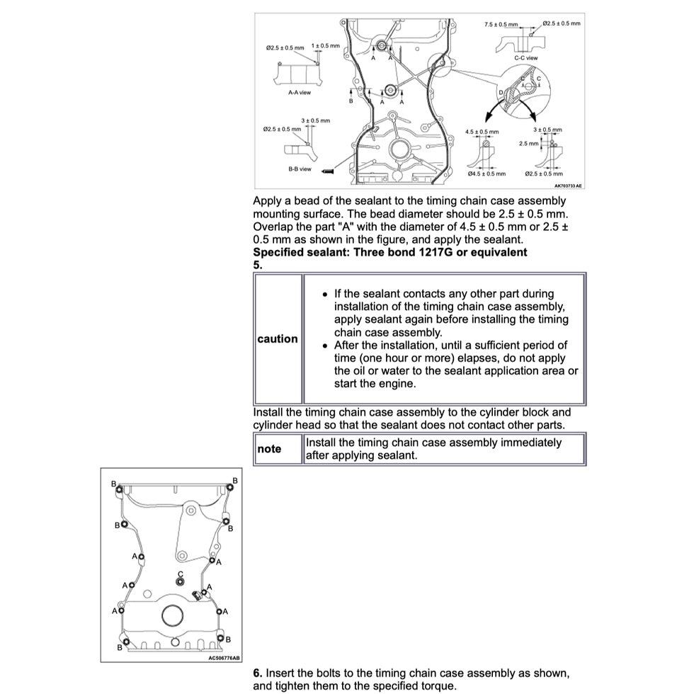 MITSUBISHI OUTLANDER III GF (2020-2023) SERVICE WORKSHOP MANUAL