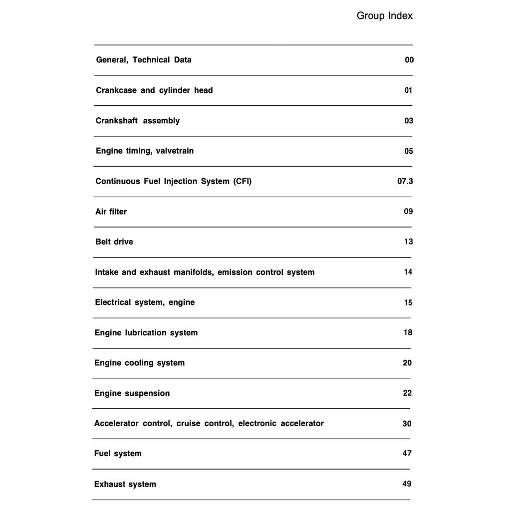 MERCEDES-BENZ M102 ENGINE 1.8–2.5 L 8V-16V (1980–1996) SERVICE WORKSHOP MANUAL