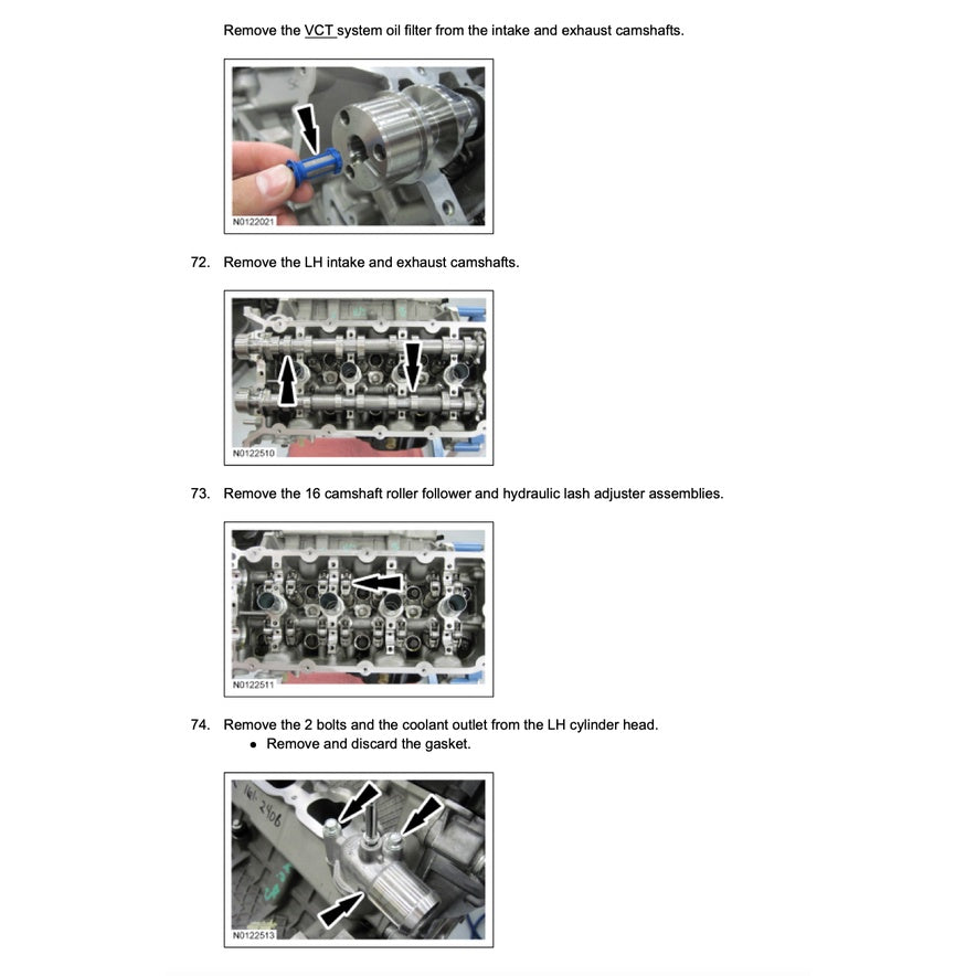 FORD MUSTANG (2013-2014) SERVICE WORKSHOP MANUAL