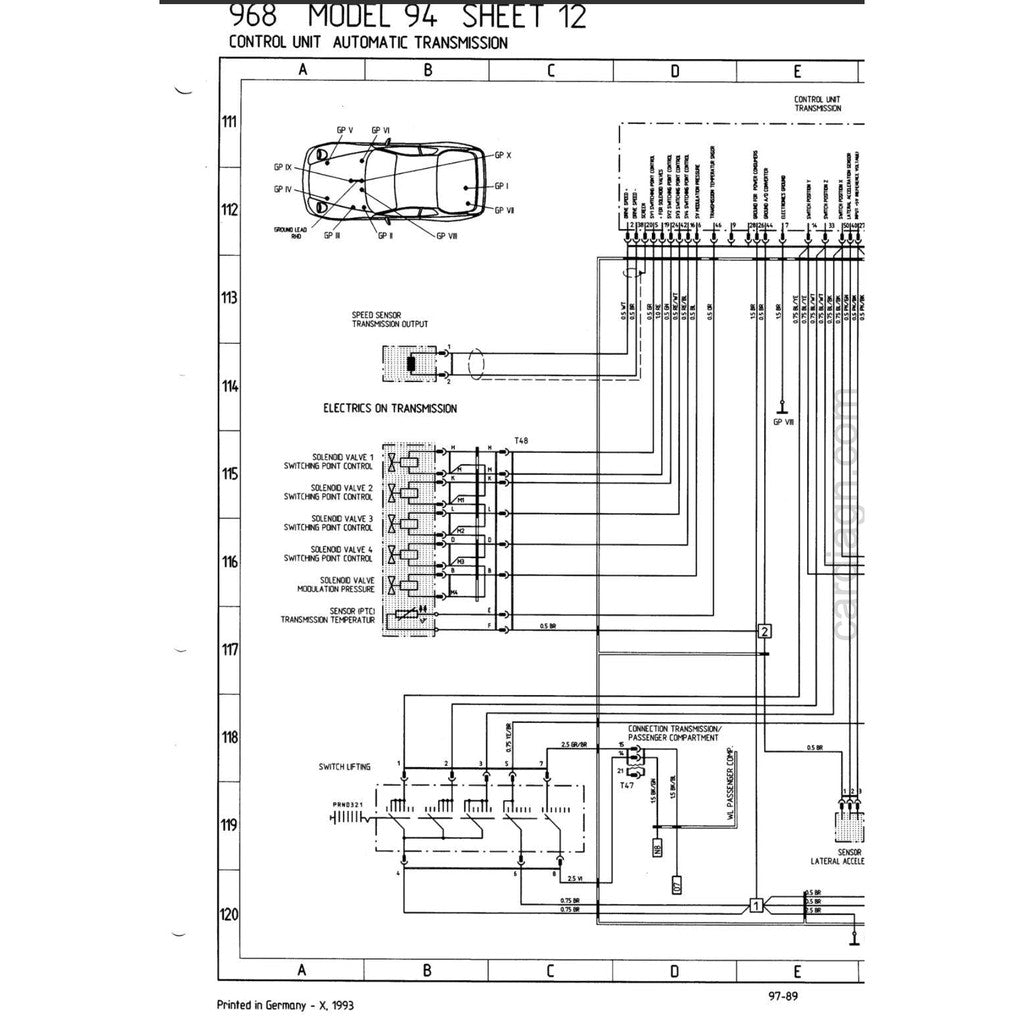 PORSCHE 968 (1991-1995) SERVICE WORKSHOP MANUAL