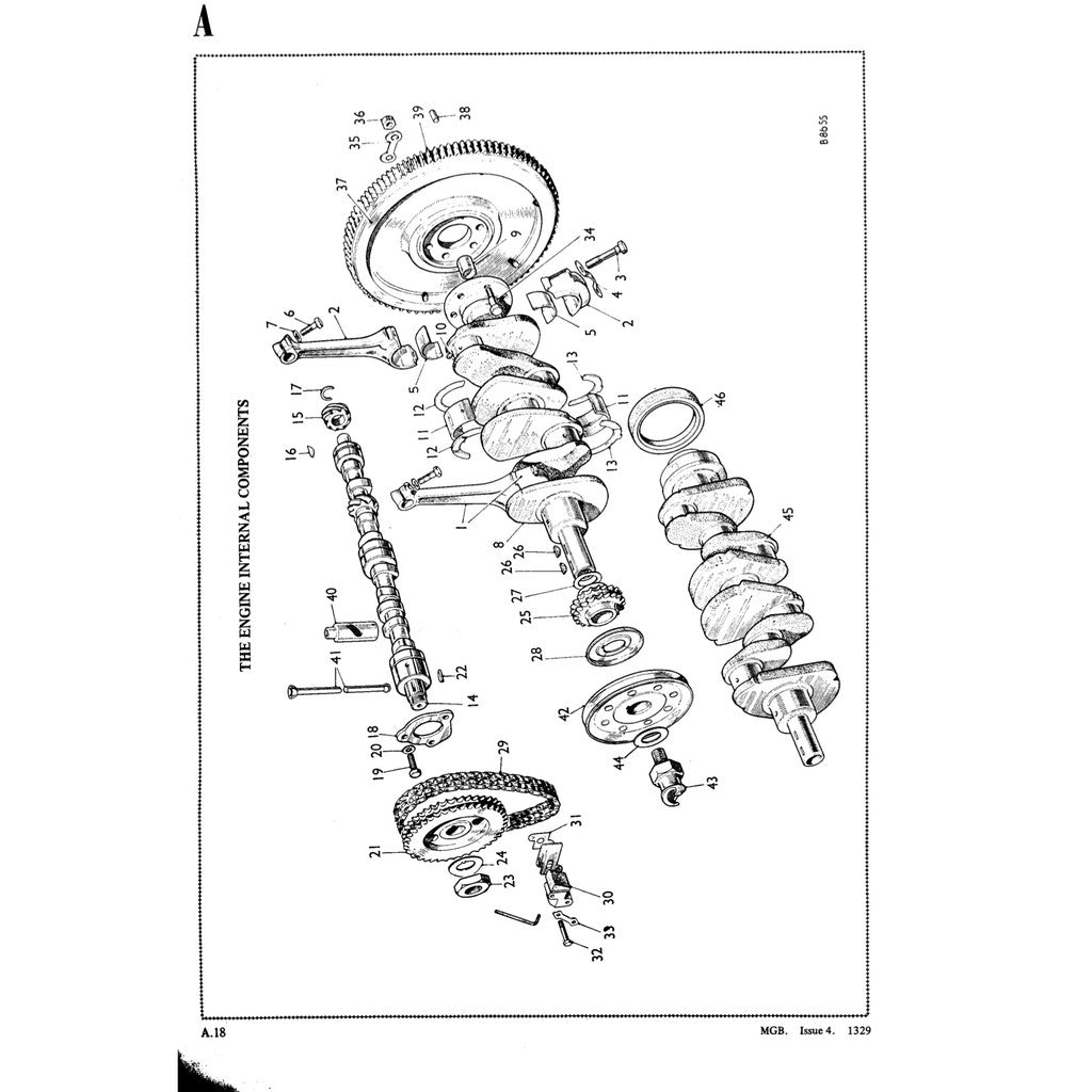 MG MGB (1962-1981) SERVICE WORKSHOP MANUAL