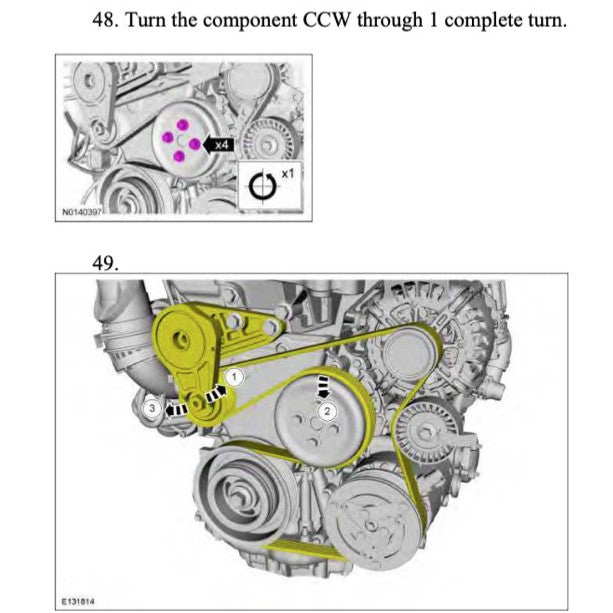 FORD KUGA MK2 C520 (2013-2019) SERVICE WORKSHOP MANUAL - ECOBOOST