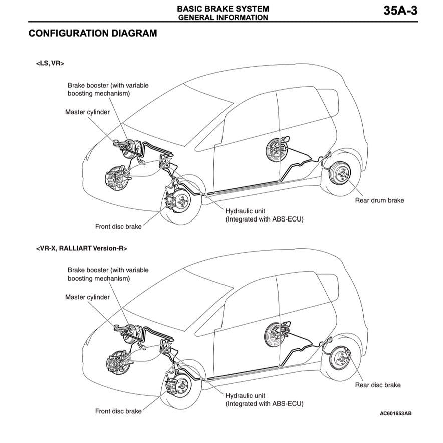 MITSUBISHI COLT Z30 RalliArt (2005-2012) SERVICE WORKSHOP MANUAL
