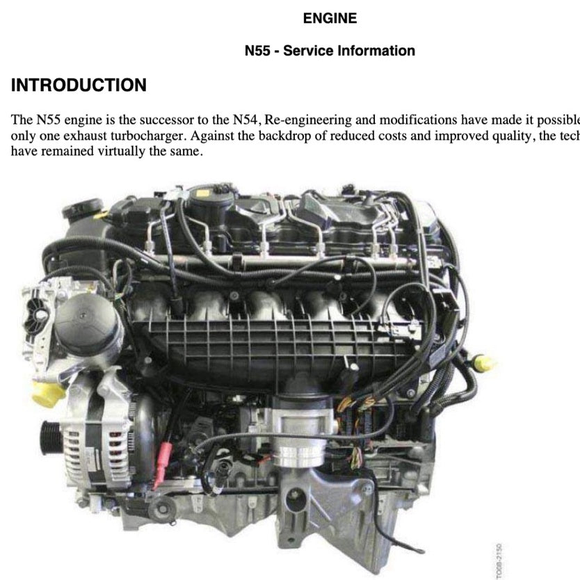 BMW 5 SERIES F10 523I-528Xi-535IXi-550Xi (2009-2017) SERVICE WORKSHOP MANUAL