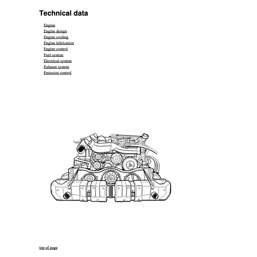 PORSCHE 911 996 TURBO S/GT2/GT3 (1998-2006) SERVICE WORKSHOP MANUAL + PARTS CATALOGUE