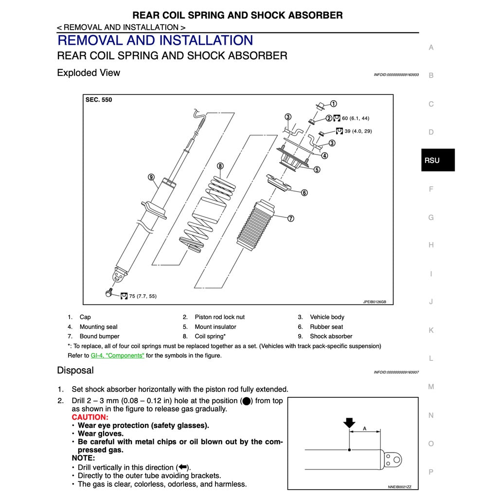 NISSAN GT-R R35 (2007-2014) SERVICE WORKSHOP MANUAL