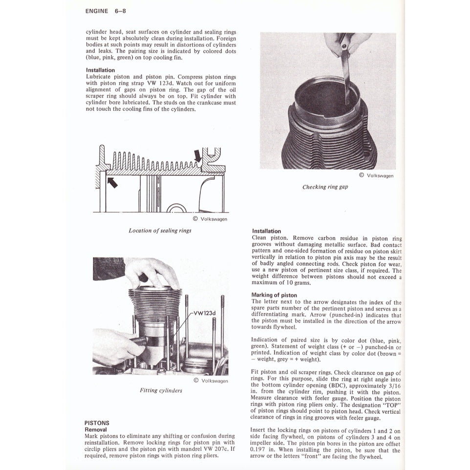 PORSCHE 914/4 (1970-1976) SERVICE WORKSHOP MANUAL