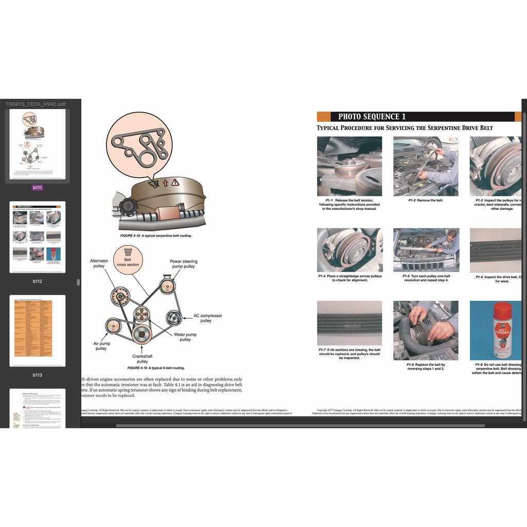 TODAY'S TECHNICIAN: AUTOMOTIVE HEATING & AIR CONDITIONING - TRAINING & WORKSHOP MANUAL