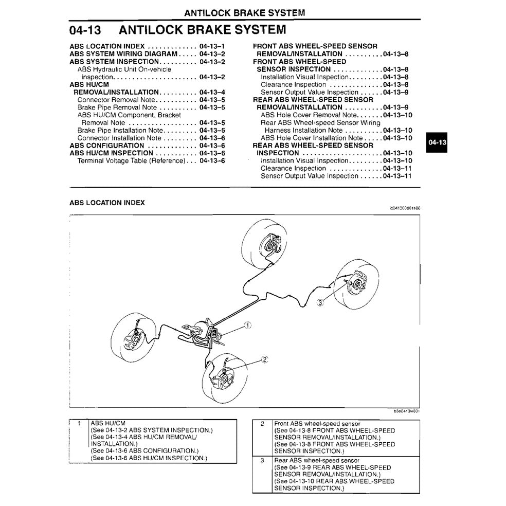 MAZDA 3 BK (2003-2009) SERVICE WORKSHOP MANUAL