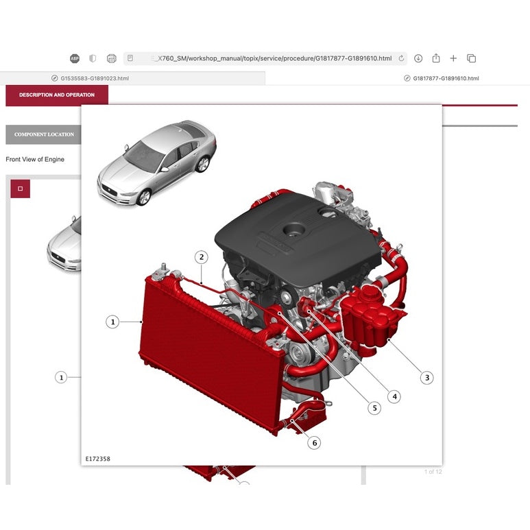 JAGUAR XE X760 (2015-2023) SERVICE WORKSHOP MANUAL