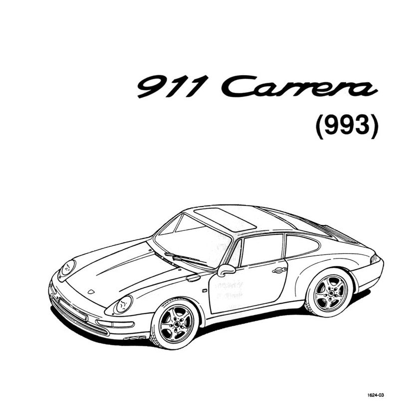 PORSCHE 911 993 (1994-1998) SERVICE WORKSHOP MANUAL + PARTS CATALOGUE