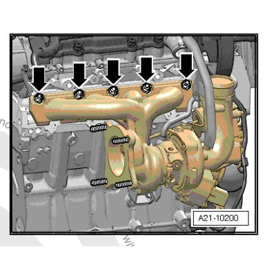 VW GOLF MK6 (2009-2013) SERVICE WORKSHOP MANUAL