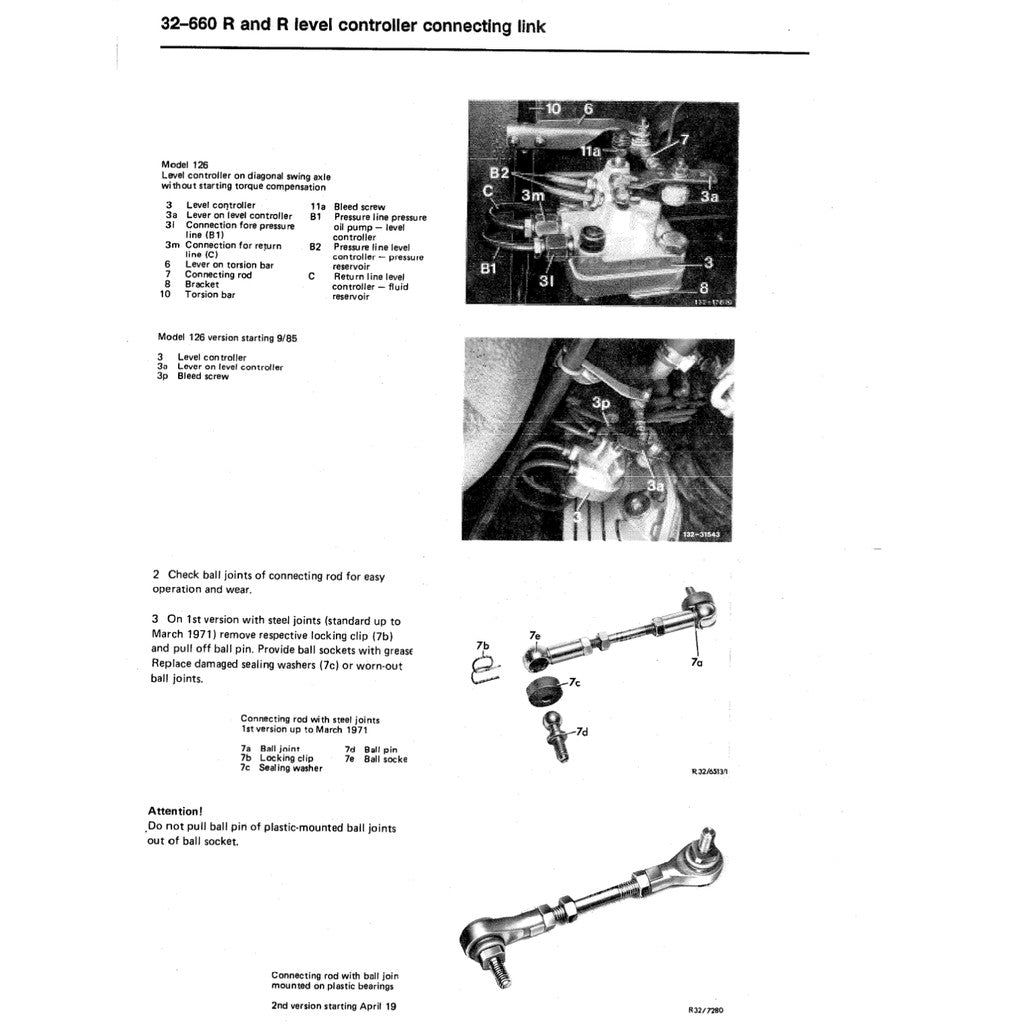 MERCEDES-BENZ W126 (1979-1991) SERVICE WORKSHOP MANUAL LIBRARY