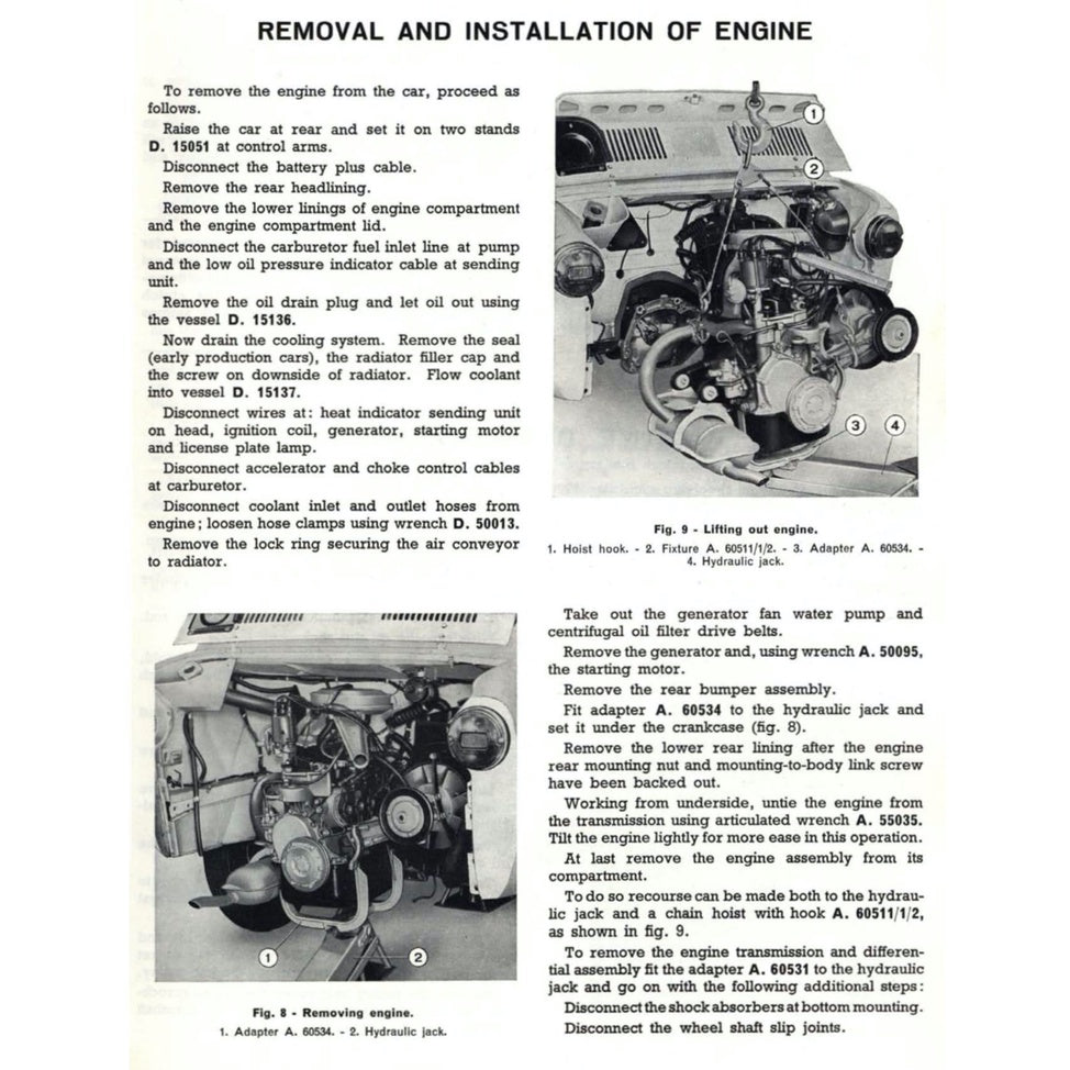 FIAT 850 100 B/C/G (1964-1973) SERVICE WORKSHOP MANUAL + OWNER'S MANUAL