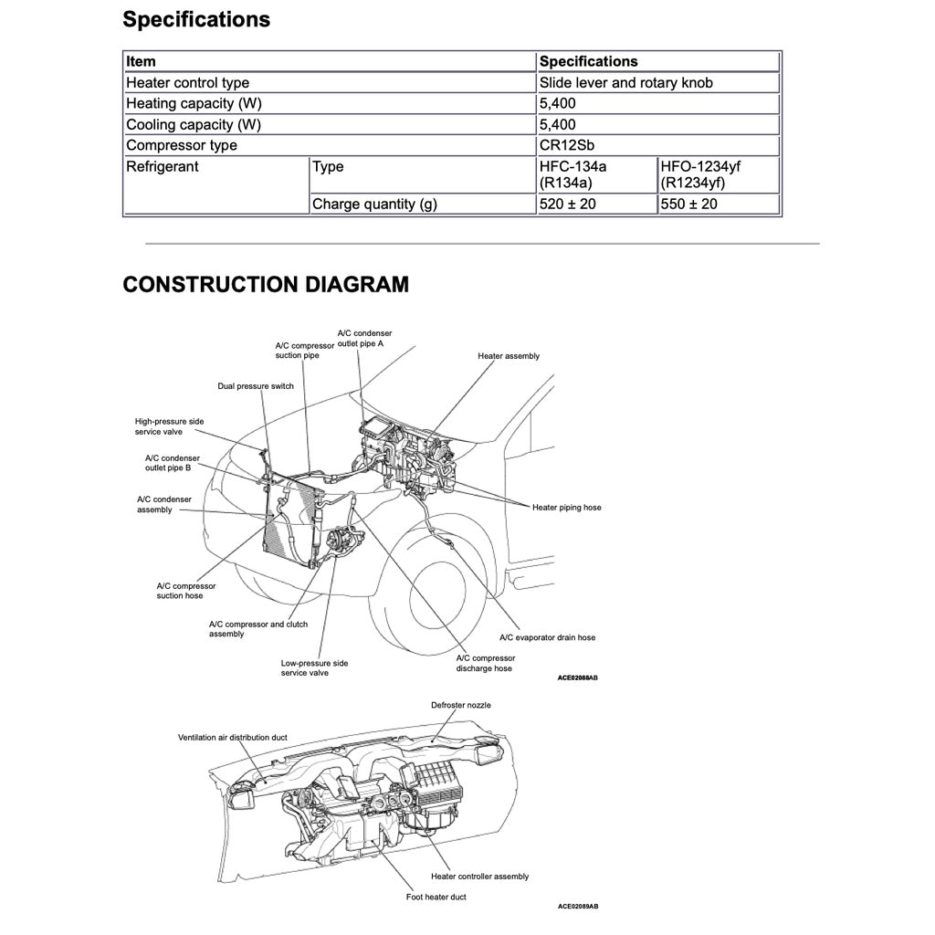 MITSUBISHI TRITON L200 KJ/KK/KL (2015-2023) SERVICE WORKSHOP MANUAL