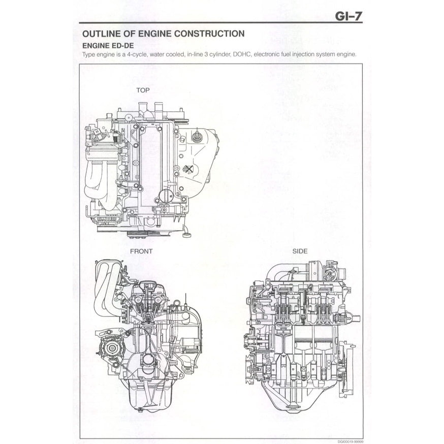 PERODUA KANCIL MK2 (2002-2009) SERVICE WORKSHOP MANUAL
