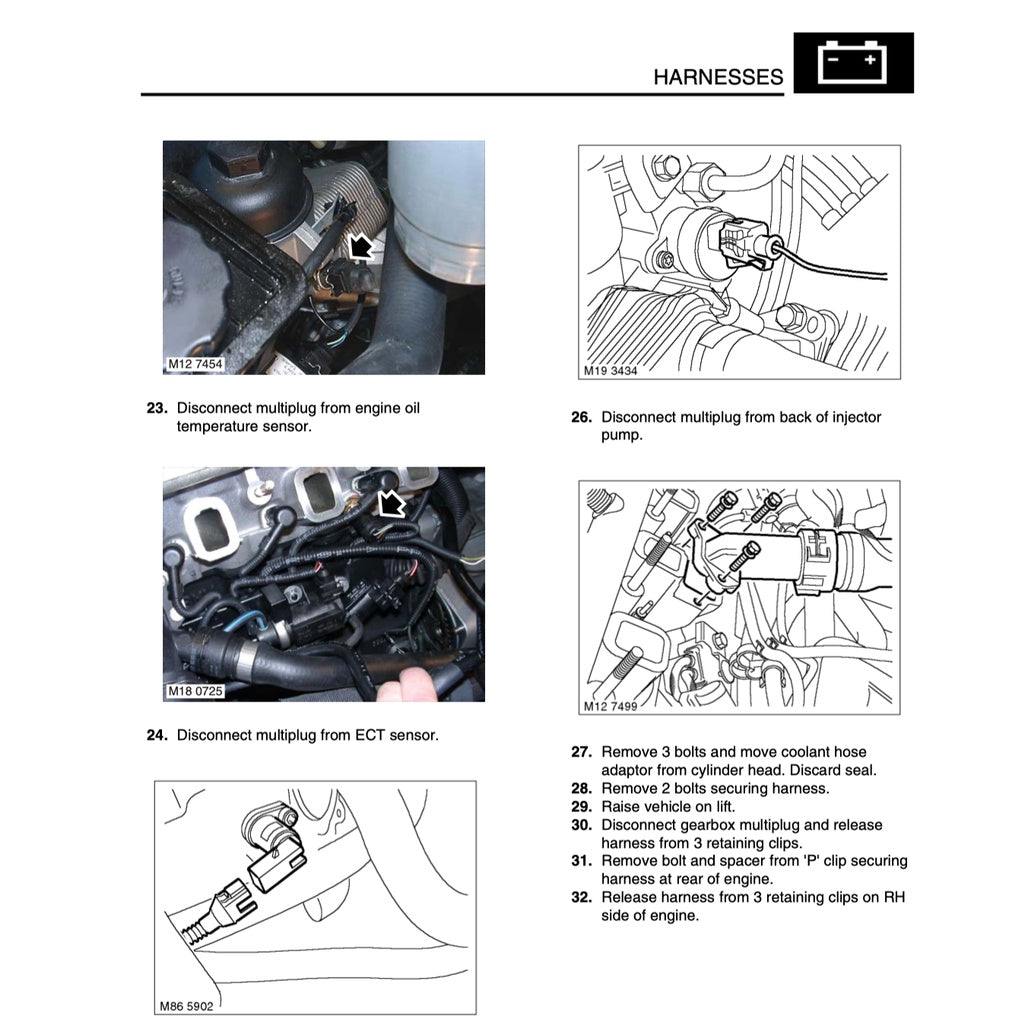 RANGE ROVER L322 (2001-2012) SERVICE WORKSHOP MANUAL