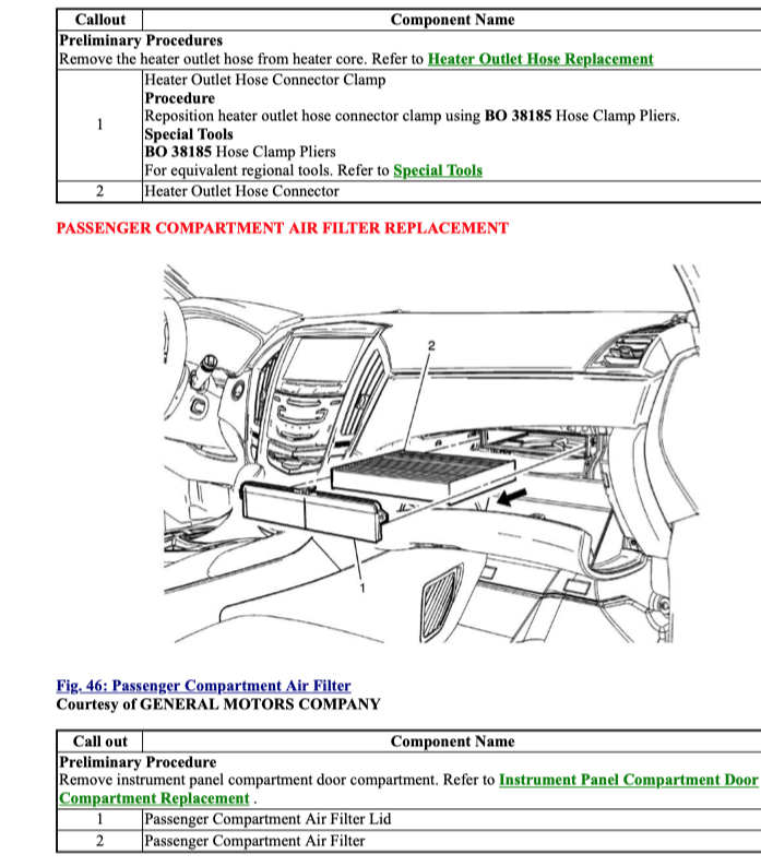 CADILLAC SRX (2013-2016) SERVICE WORKSHOP MANUAL
