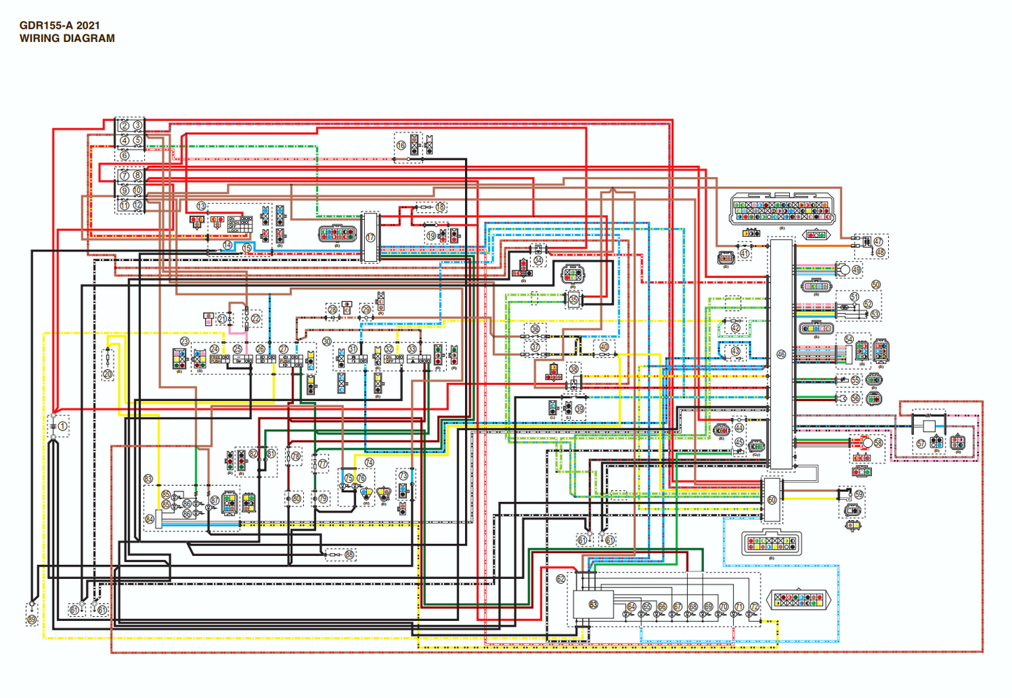 YAMAHA AEROX155 V2 (2021+) SERVICE WORKSHOP MANUAL + PARTS CATALOGUE + OWNER'S MANUAL