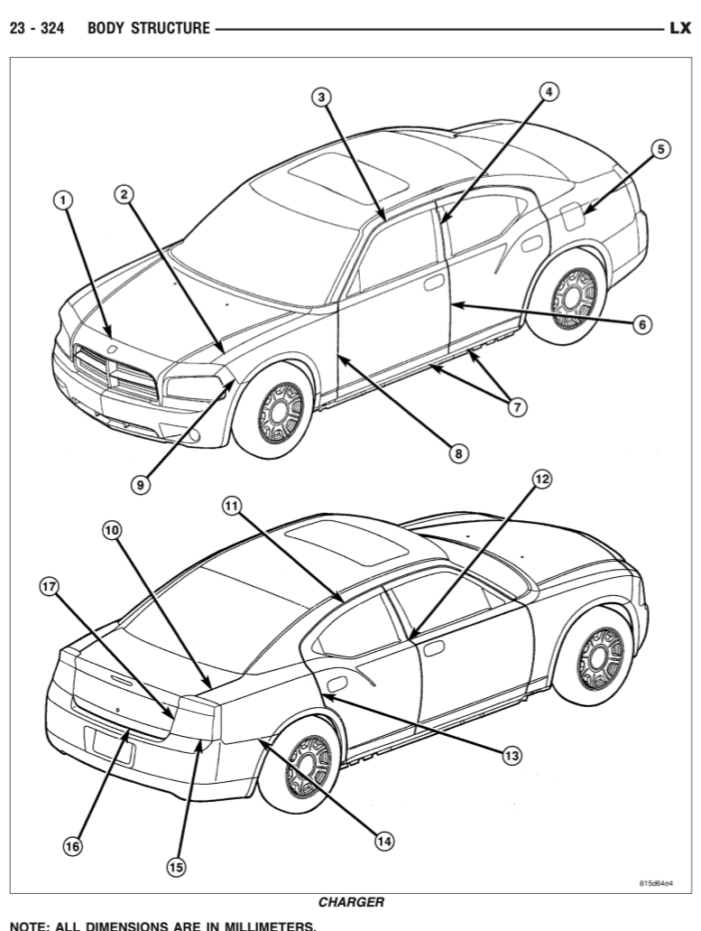 DODGE MAGNUM LX (2004-2008) SERVICE WORKSHOP MANUAL