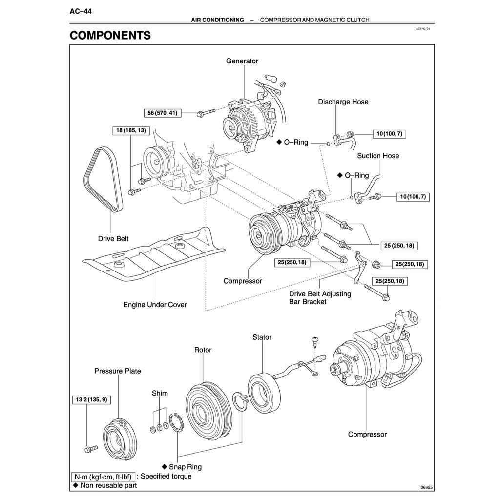LEXUS RX300 XU10 (1998-2003) SERVICE WORKSHOP MANUAL
