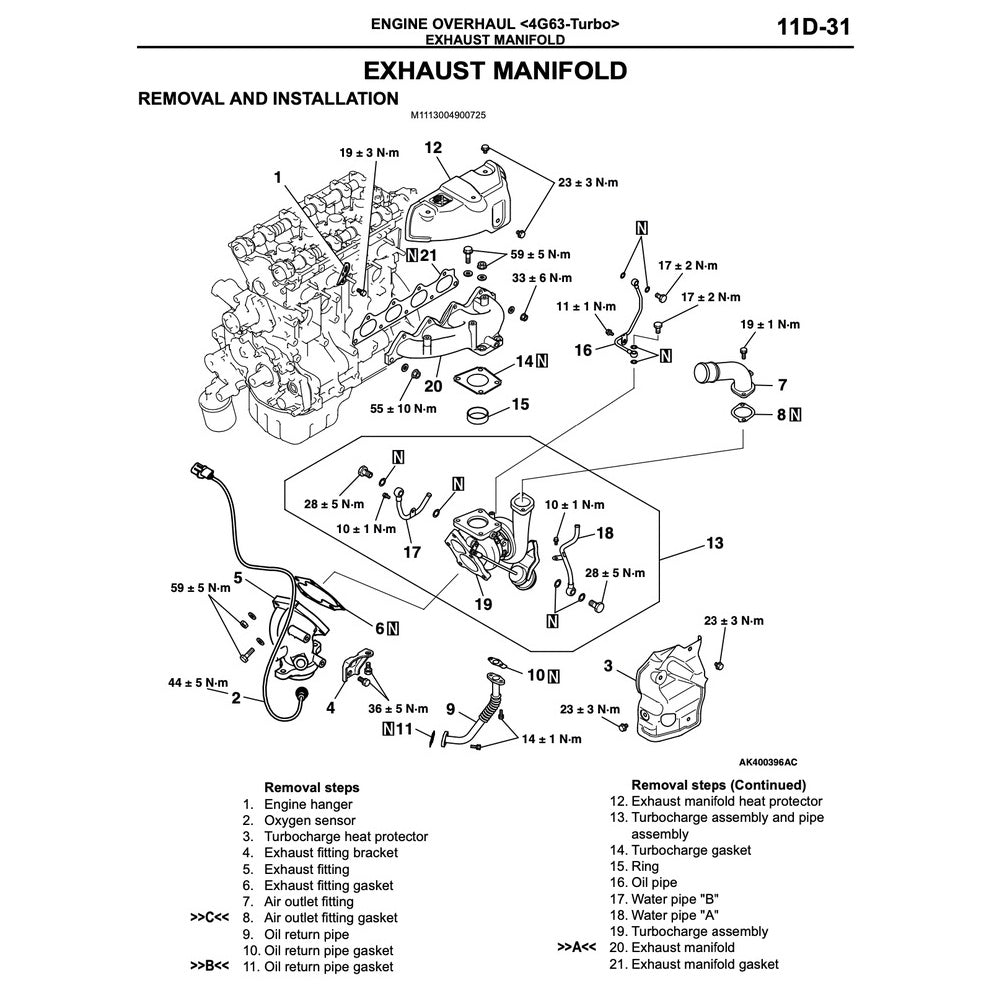 MITSUBISHI 4G63-T ENGINE (MIVEC) SERVICE REPAIR MANUAL COMBO PACK WITH 4G63-T TUNING BOOK