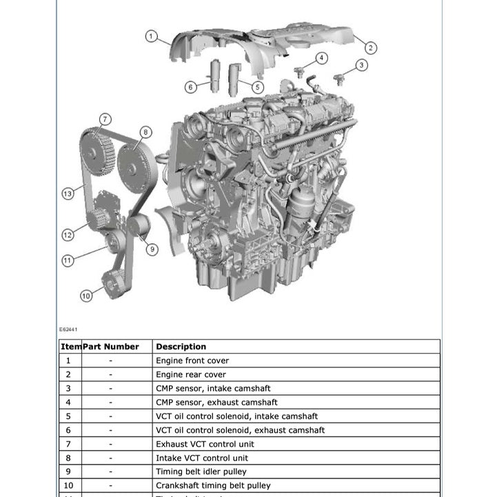FORD S-MAX GALAXY (2006-2014) SERVICE WORKSHOP MANUAL