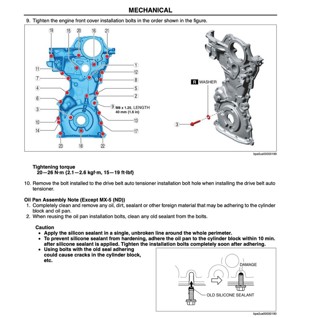 MAZDA CX-3 DK (2016-2021) SERVICE WORKSHOP MANUAL