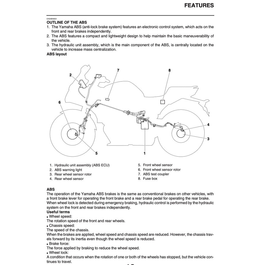 YAMAHA XJ6 DIVERSION (2009-2015) SERVICE WORKSHOP MANUAL + PARTS CATALOGUE + OWNER'S MANUAL
