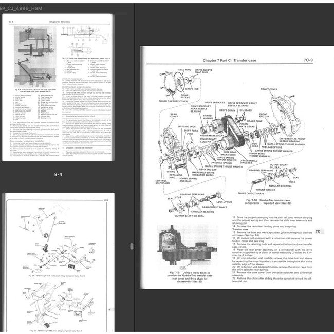 JEEP CJ (1949-1986) SERVICE WORKSHOP MANUAL