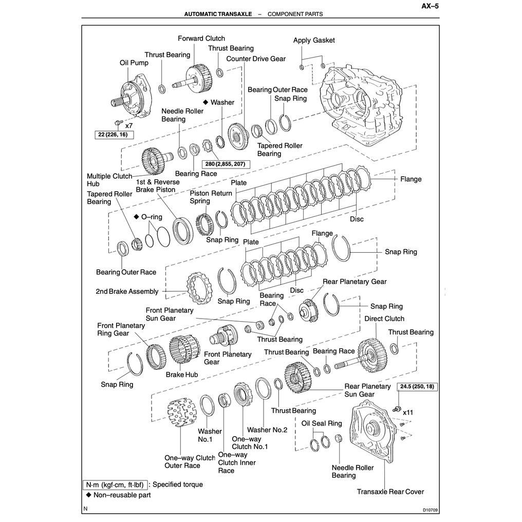 LEXUS RX300 XU10 (1998-2003) SERVICE WORKSHOP MANUAL
