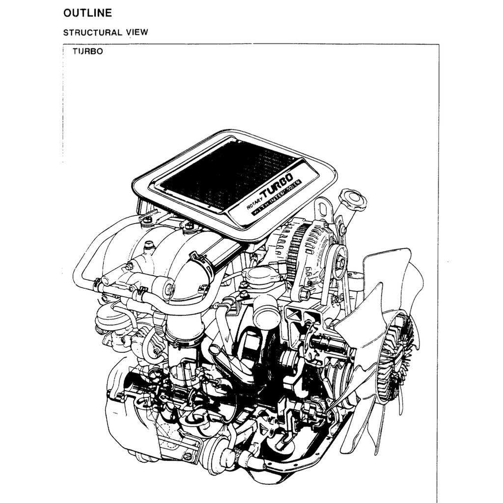 MAZDA RX-7 FC (1986-1992) SERVICE WORKSHOP MANUAL