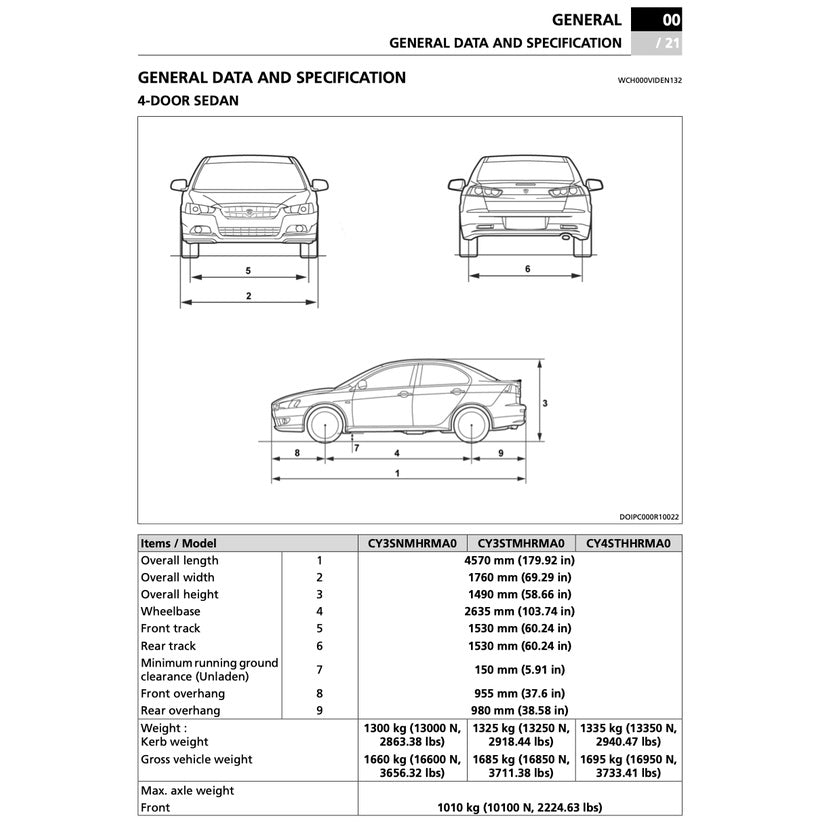 PROTON INSPIRA CY (2010-2015) SERVICE WORKSHOP MANUAL