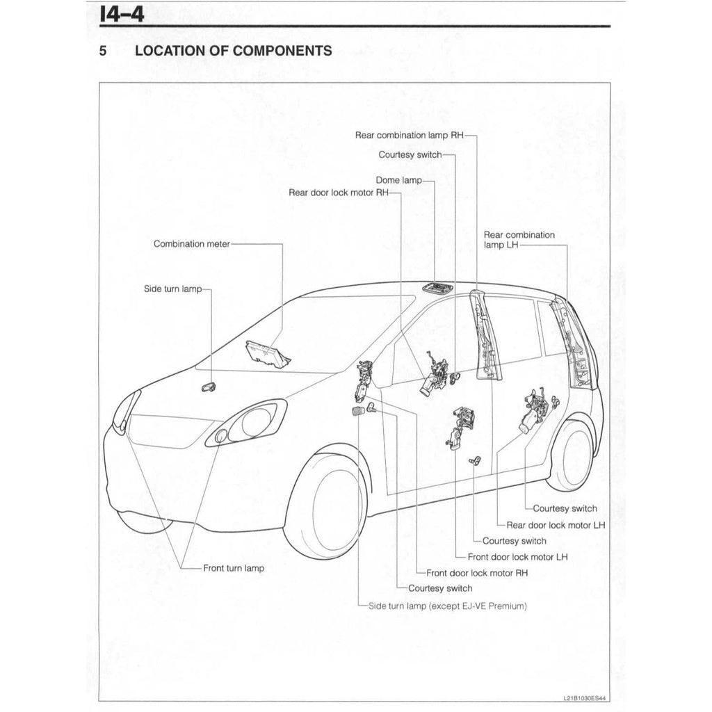 PERODUA VIVA (2007-2014) SERVICE WORKSHOP MANUAL