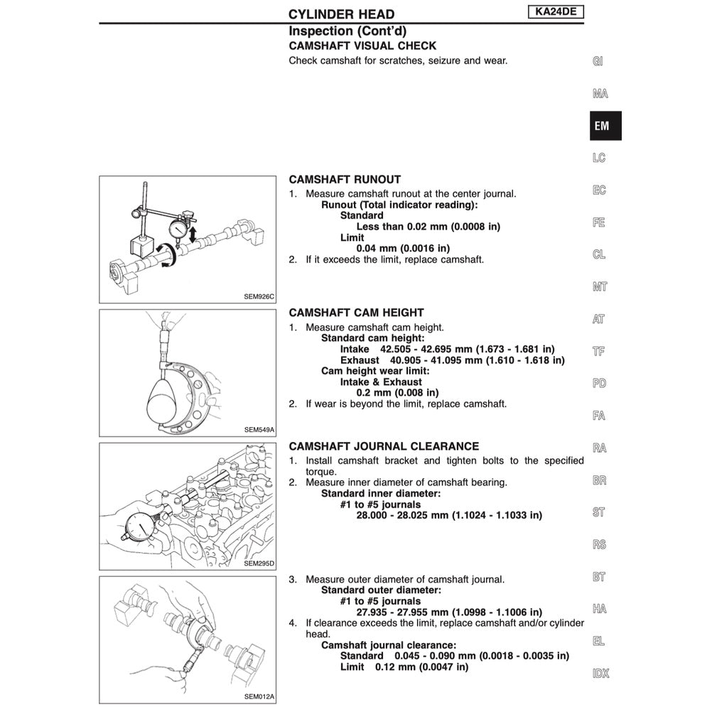 NISSAN NAVARA / FRONTIER D22 (1997-2004-2014) SERVICE WORKSHOP MANUAL