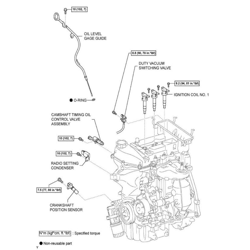 TOYOTA ENGINE 1KR-FE SERVICE REPAIR WORKSHOP MANUAL