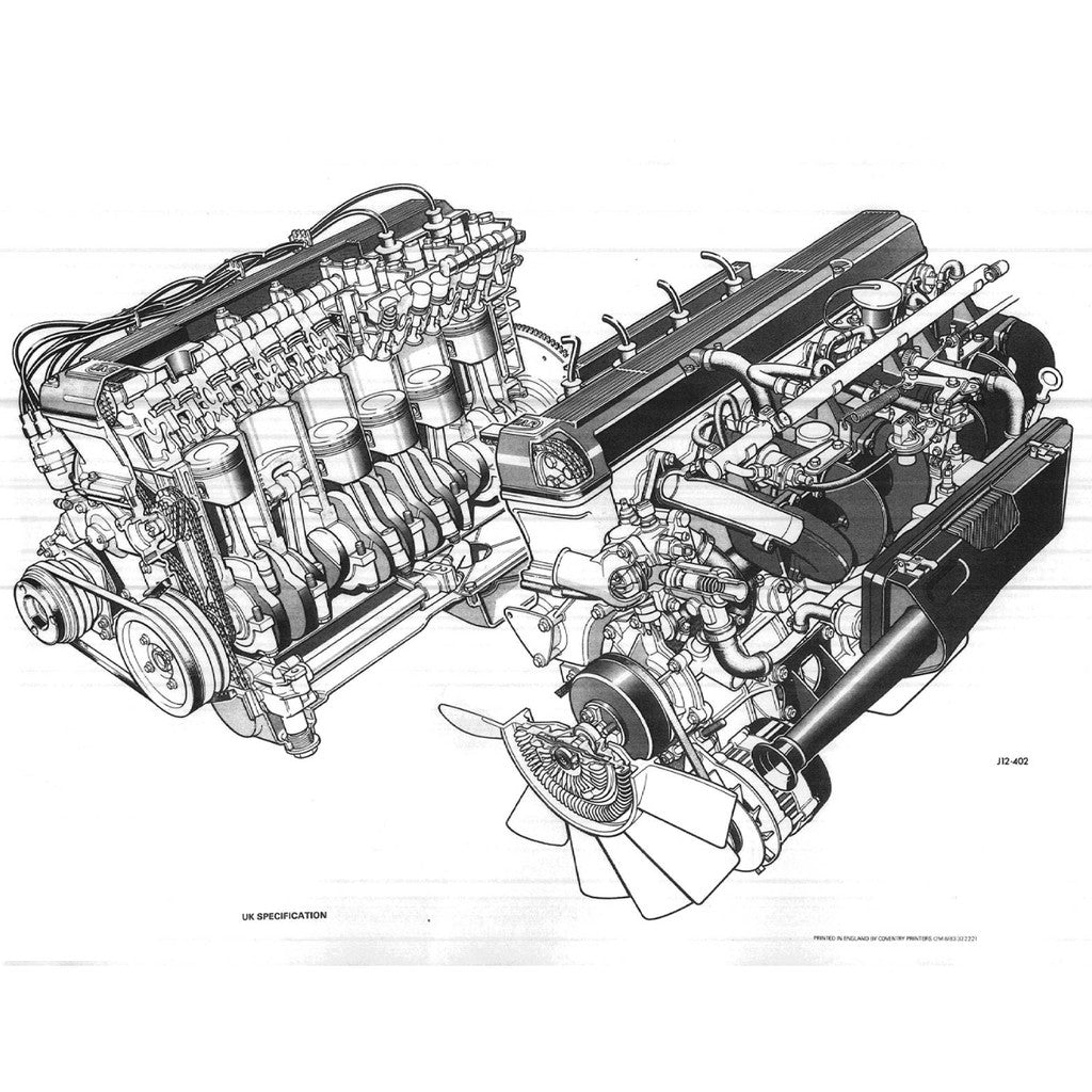 JAGUAR XJ-S(C) 3.6L (1981-1991) REPAIR OPERATION MANUAL (ROM)