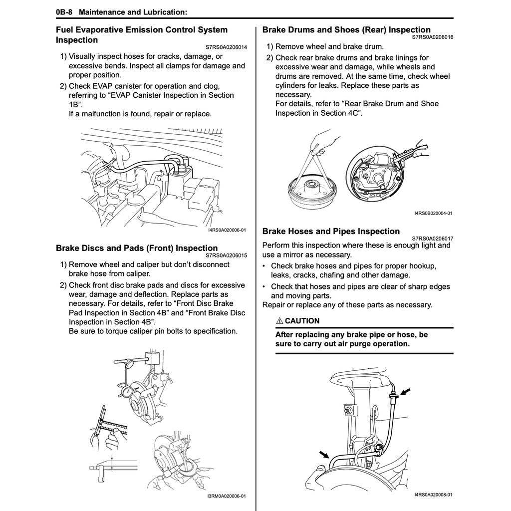 SUZUKI SWIFT ZA ZC ZD (2004-2010) SERVICE WORKSHOP MANUAL