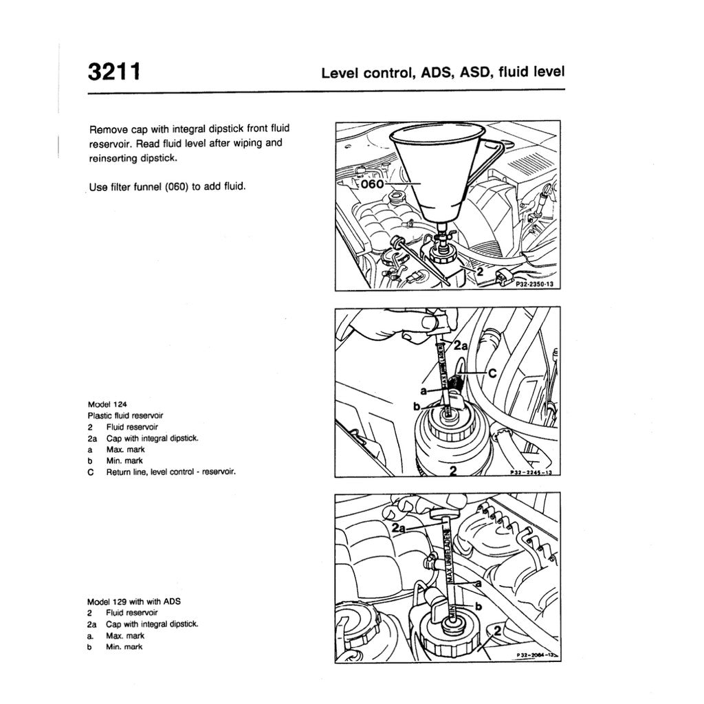 MERCEDES-BENZ W124 (1984-1995) SERVICE WORKSHOP MANUAL LIBRARY
