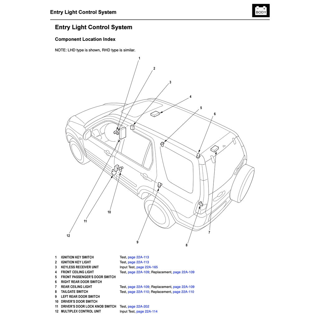 CRV HONDA CR-V RD4-9 (2001-2006) SERVICE WORKSHOP MANUAL