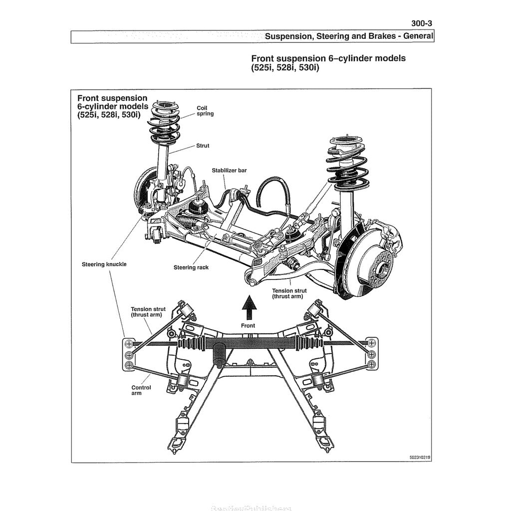 BMW 5 SERIES E39 (1997-2003) SERVICE WORKSHOP MANUAL