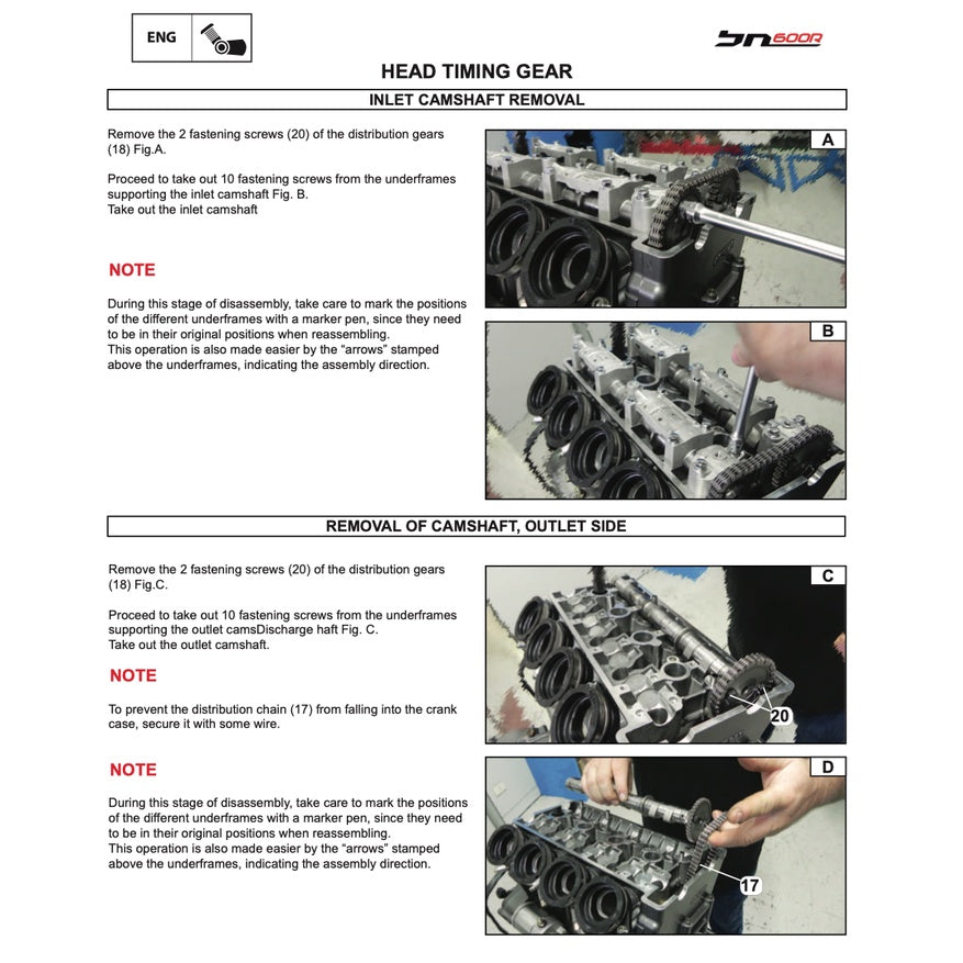 BENELLI BN600 R (2014-2018) SERVICE WORKSHOP MANUAL + PARTS CATALOGUE + OWNER'S MANUAL