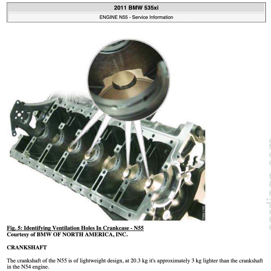 BMW 5 SERIES F10 523I-528Xi-535IXi-550Xi (2009-2017) SERVICE WORKSHOP MANUAL