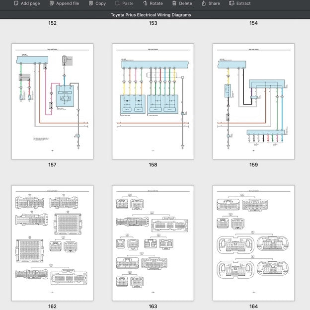 PRIUS TOYOTA PRIUS ZVW 30 (2009-2015) SERVICE WORKSHOP MANUAL