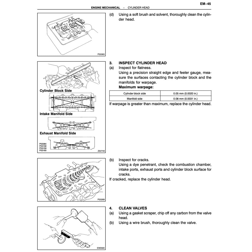 TOYOTA RAV4 XA10 (1996-2000) SERVICE WORKSHOP MANUAL