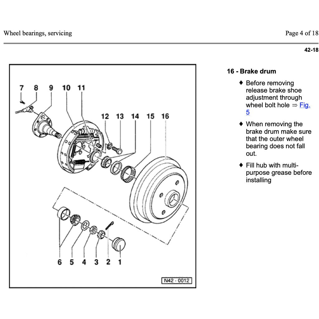 VW PASSAT B4 (1995-1997) OFFICIAL FACTORY REPAIR MANUAL