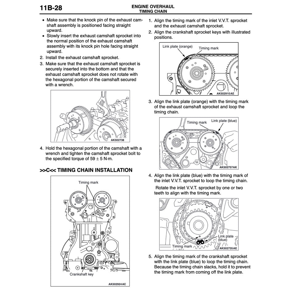 MITSUBISHI OUTLANDER III GF (2013-2018) SERVICE WORKSHOP MANUAL