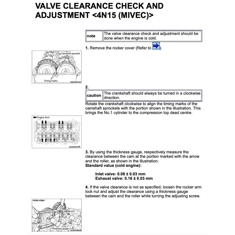 MITSUBISHI TRITON L200 KJ/KK/KL (2015-2023) SERVICE WORKSHOP MANUAL